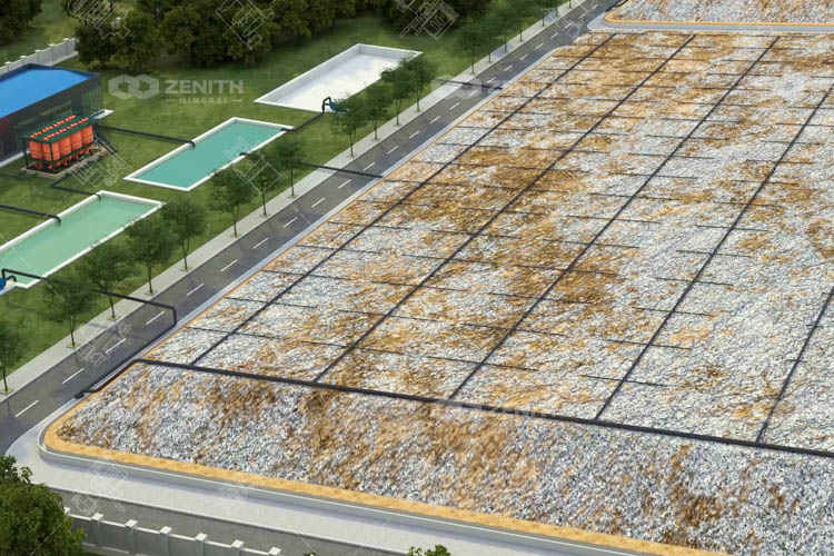 Gold Heap Leaching Process