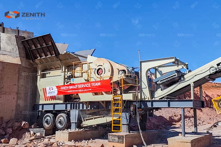 mobile crushing plant in madagascar