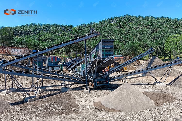 mobile crushing plant in malaysia