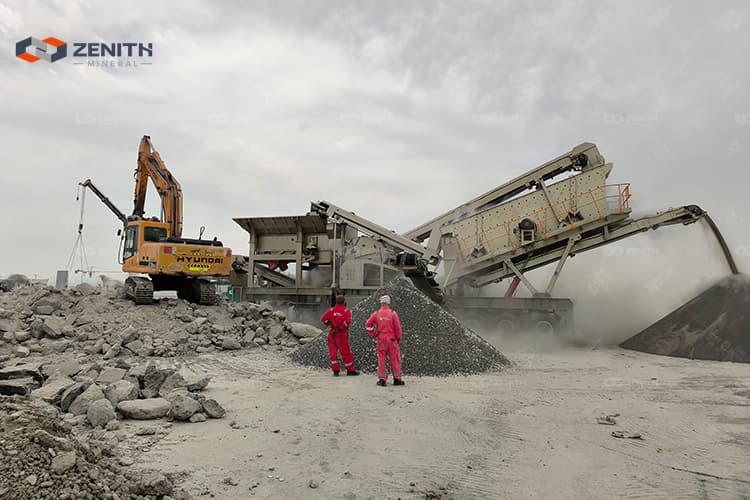 mobile crushing plant in the uae