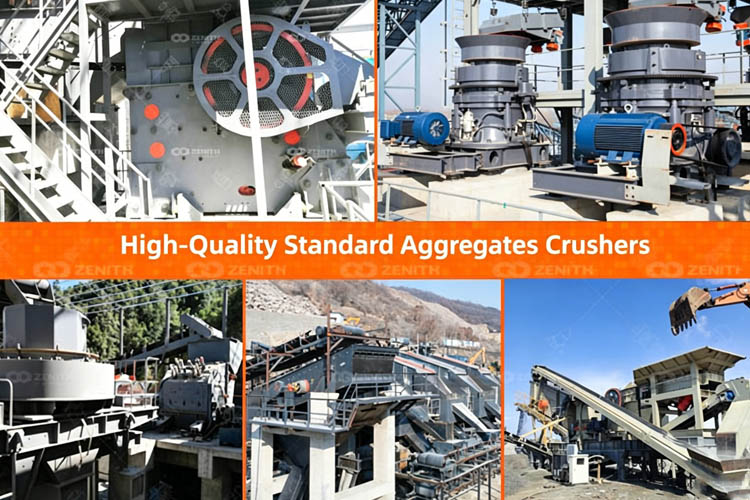 ZENITH High-Quality Standard Aggregates Crushing Equipment