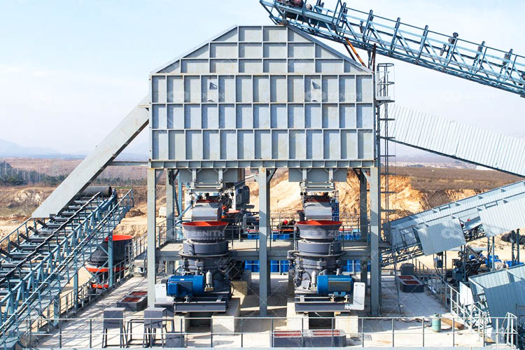 ZENITH rock stone crushing plant