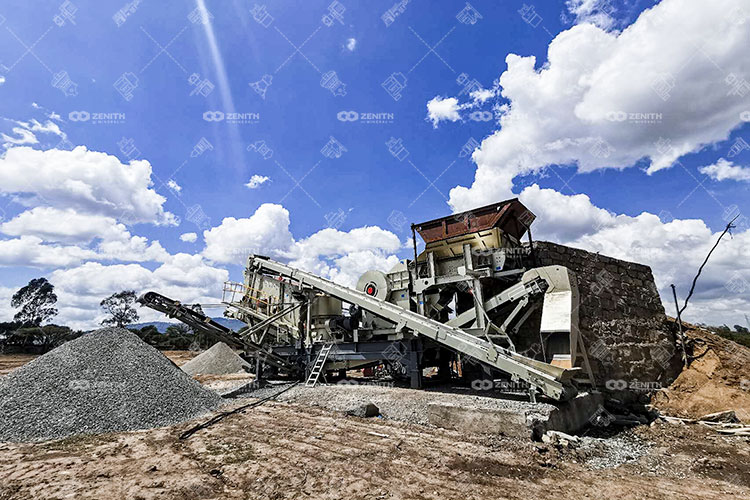 ethiopian mobile crushing plant